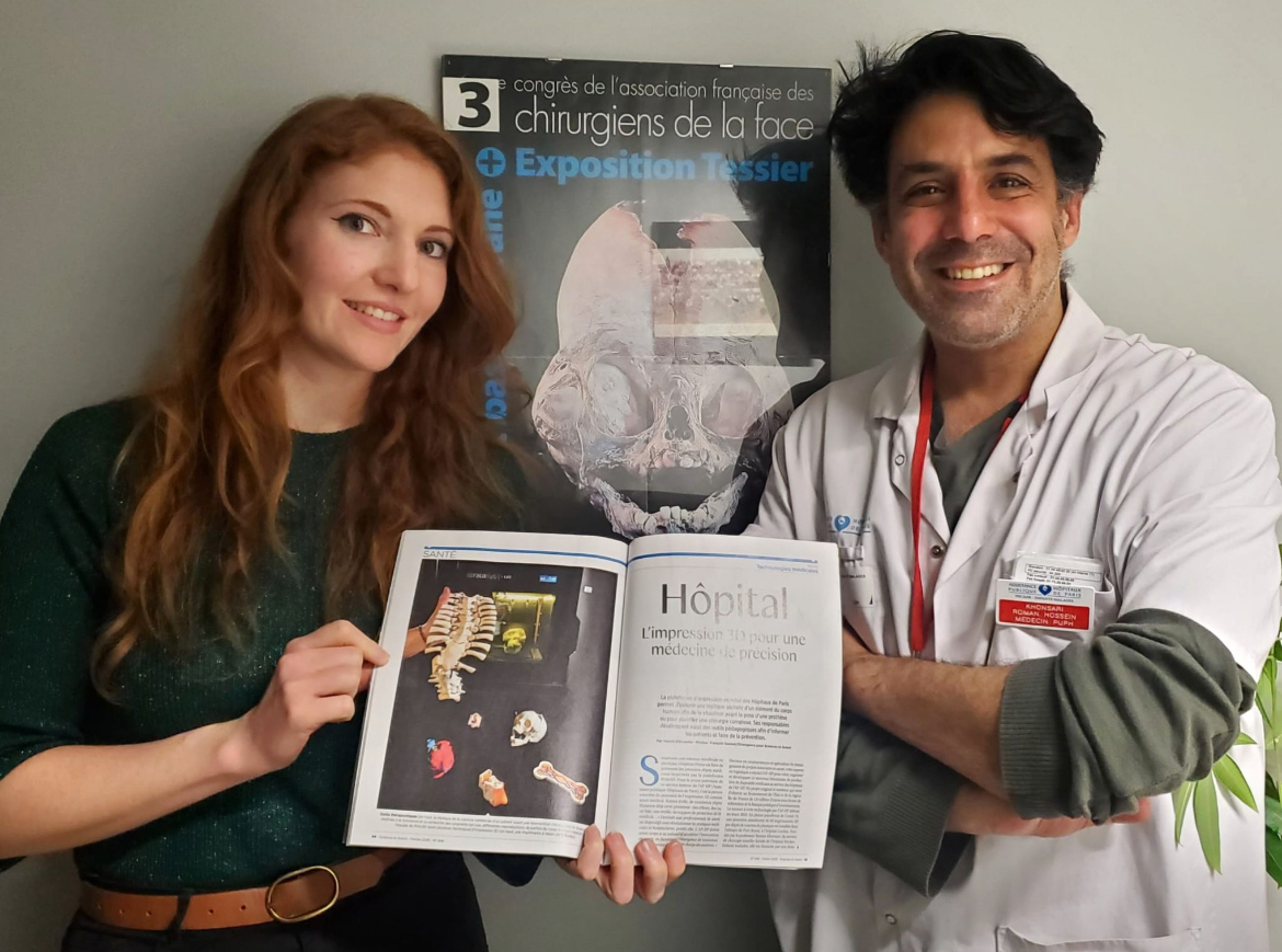 Hôpital : l'impression 3D pour une médecine de précision